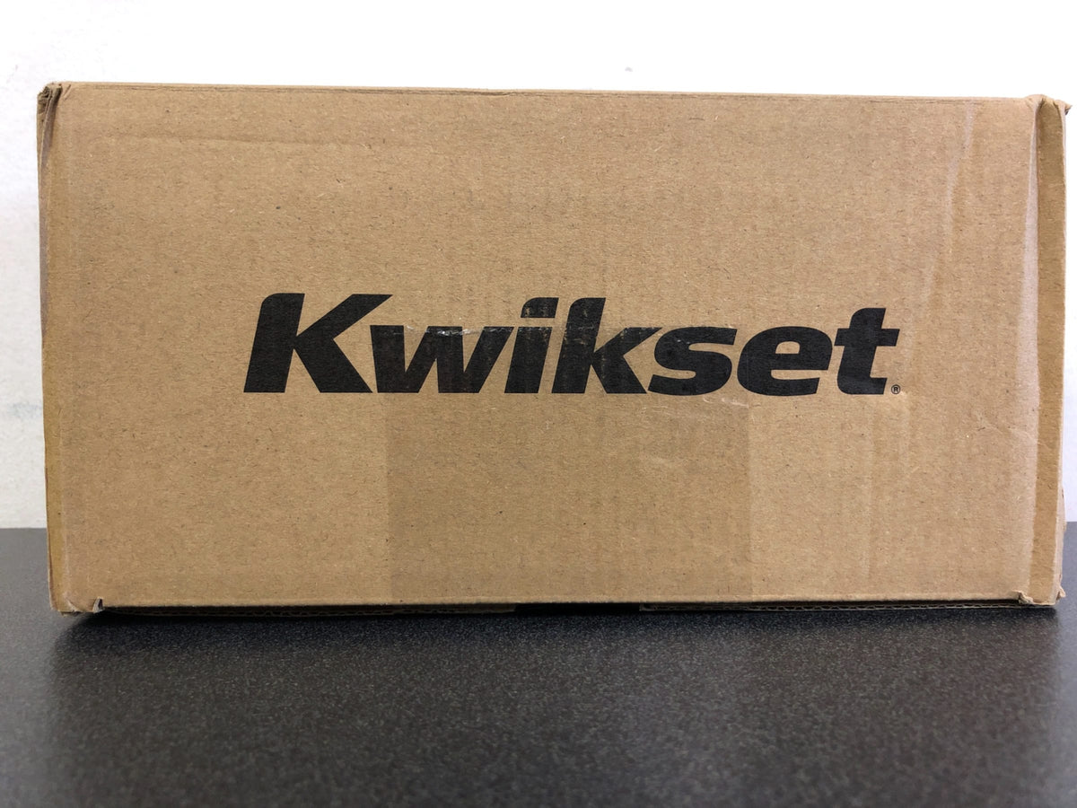 Kwikset Pismo Square Satin Nickel Hall/Closet Door Knob