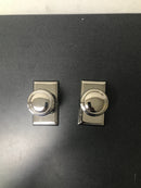 Emtek 8521NWUS14 Norwich Non-Turning Two-Sided Dummy Door Knob Set with Rectangular Rose from the Brass Classic Collection - Polished Nickel