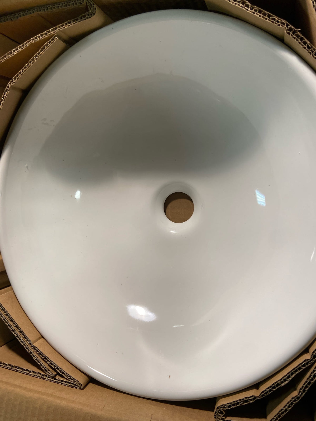 Signature Hardware 447953 Sarasota 16" Fireclay Vessel Bathroom Sink - White