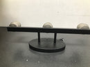 Miseno ML65743-MB Caddo 3 Light 23" Wide Bathroom Vanity Light - Matte Black / Satin Nickel