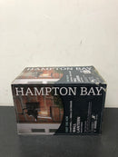 Hampton bay HDP00833 Chartwell 1-Light Black Hardwired Outdoor Wall Lantern Sconce