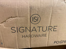 Signature Hardware SHU1714WH Mangrove 19" Oval Porcelain Undermount Bathroom Sink with Overflow - White