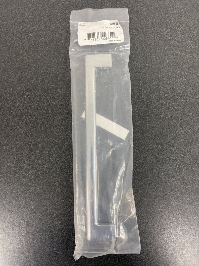 Emtek 86165US26 Trail 8 Inch Center to Center Handle Cabinet Pull - Polished Chrome