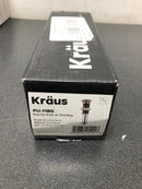 KRAUS Pop-Up Drain with Overflow in Brushed Gold, PU-11BG