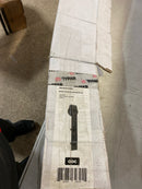 Miseno MBDH0005X60BK 60" Bent Strap Barn Door Hardware Kit - Black