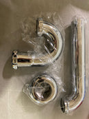 PROFLO PFPTB201 12-1/4" Adjustable Tubular P-Trap (1-1/2" X 1-1/2" Connections) - Chrome