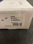 Axor 42030340 Montreux 19" Towel Bar - Engineered in Germany, - Brushed Black Chrome