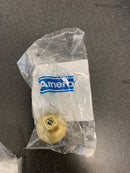 Amerock Riva 1-1/4 in. (32 mm) Dia Golden Champagne Round Cabinet Knob