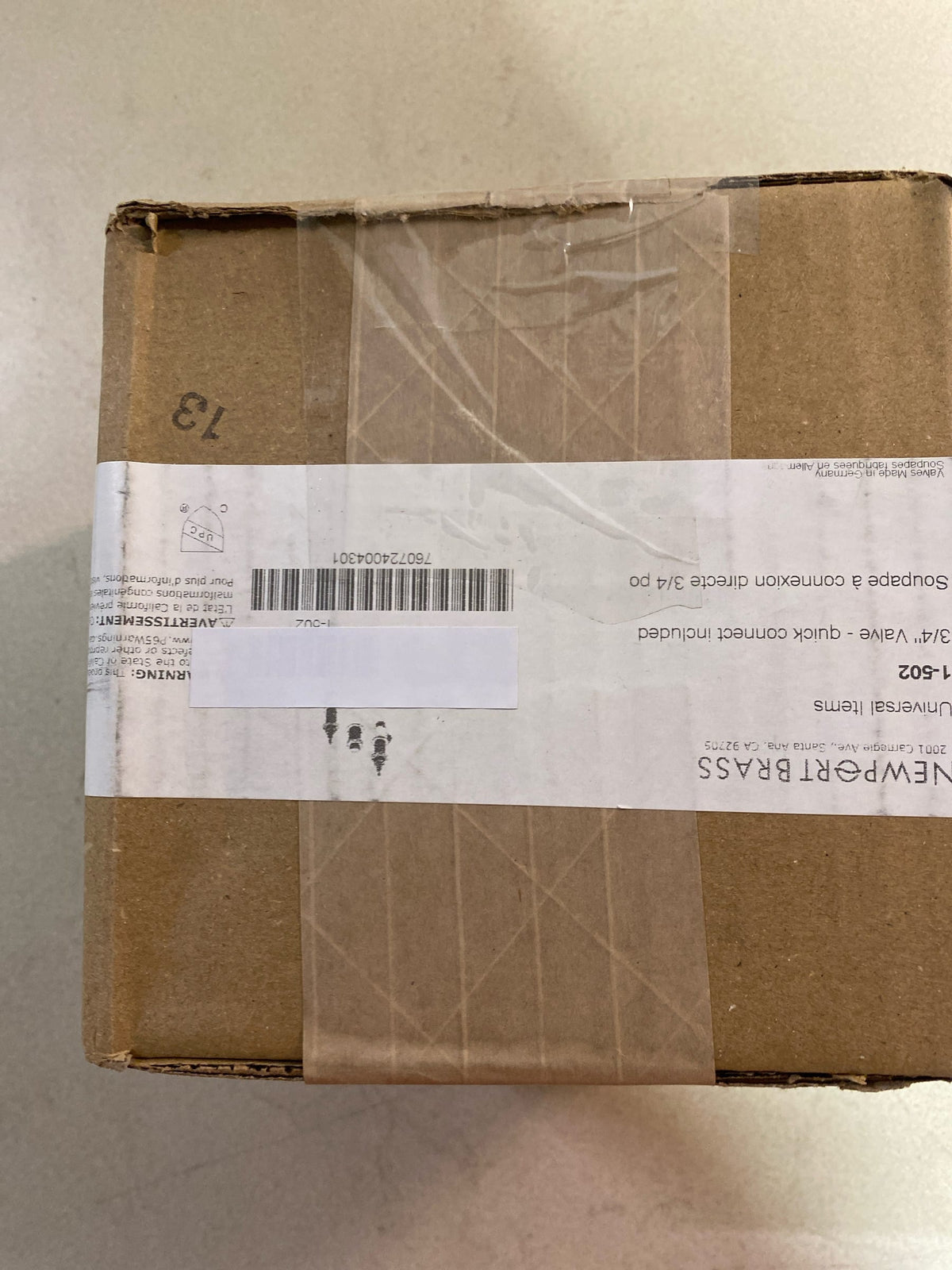 Newport Brass 1-502 3/4" Tub and Shower 2-Way Rough-In Valve - N/A