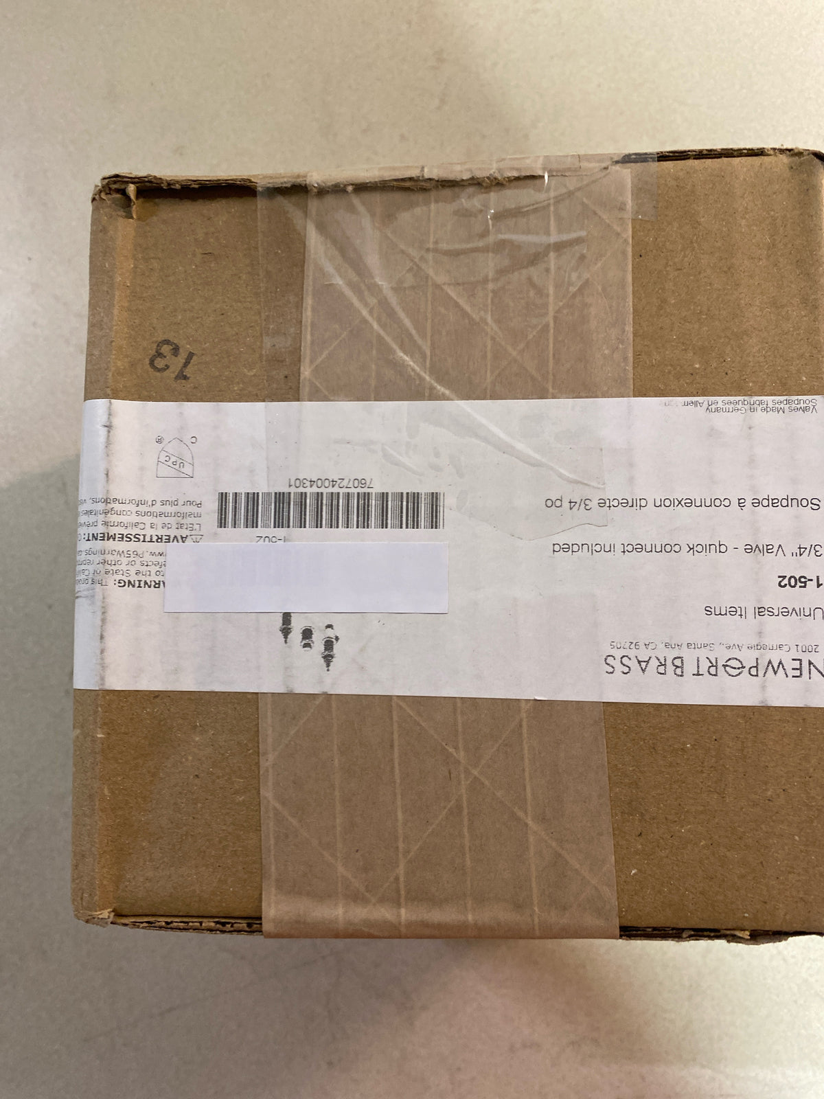 Newport Brass 1-502 3/4" Tub and Shower 2-Way Rough-In Valve - N/A