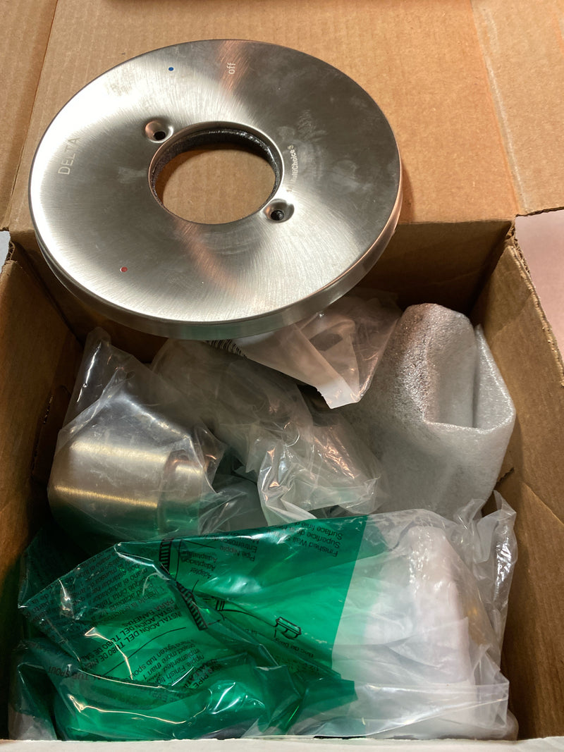 Delta T14459-SSLHD Trinsic Monitor 14 Series Single Function Pressure Balanced Tub and Shower - Less Shower Head and Rough-In Valve - Brilliance Stainless