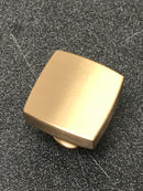 Amerock BP37101CZ Everett 1-1/4 Inch Square Cabinet Knob - Champagne Bronze