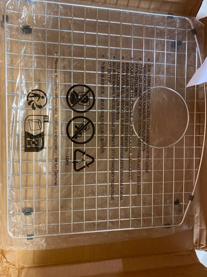 Blanco 221011 Stainless Steel Basin Rack for Diamond 70/30 Double Bowl Sinks - Left Bowl - Stainless Steel