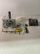 Kwikset 971PVLRCT-514 Prava Lever Keyed Entry Interior Pack with Rectangle Rose for Handlesets - Matte Black