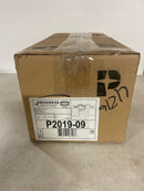 Progress Lighting P2019-09 Inspire Collection Etched Glass Traditional Bath Vanity Light, 2, Brushed Nickel