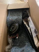 MinkaAire F853-SBR/CL Aviation 3 Blade 60" Indoor Energy Star Ceiling Fan with Remote Included - Soft Brass with Coal Blades