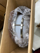 DESIGNERS FOUNTAIN Flush Mount Ceiling Light, 24 Inch Oval LED Lighting Fixture Kitchen, Bedroom, Bathroom, and Hallway, Dimmable, 2800 Lumens, 3000K/4000K/5000K, Brushed Nickel, EV1424C3C-35