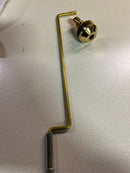 Kingston Brass KTDKLS2 Kaiser Side Mount Toilet Tank Lever, Left/Right Installation in Polished Brass