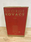 Kovacs P1301-655-L Coastal Current 9" Wide Integrated LED Mini Pendant with a Sand White Metal Shade - Sand White