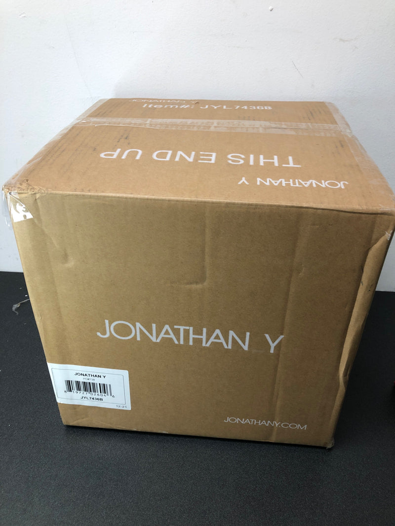 JONATHAN Y Lighting JYL7436B Pagoda 4 Light 12" Wide LED Taper Candle Pendant - Antique Gold