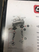 Delta 25984LF-BN-ECO Porter 4 in. Centerset 2-Handle Bathroom Faucet in Brushed Nickel