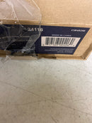 Jones Stephens C3B4R290 Comfort Seats Round Closed-Front Toilet Seat - Black