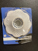 Everbilt 865090 Tub Drain Hair Catcher in White