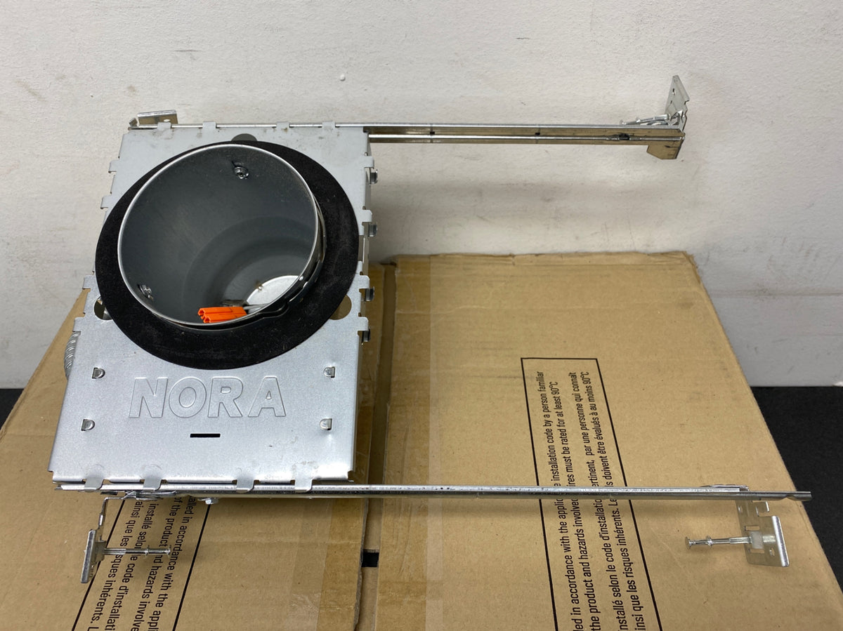 Nora Lighting NHIC-4LMRAT New Construction Housing for 4" Trims - IC Rated and Airtight, 16 Watts Max - N/A