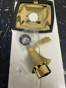 Pfister R89-1HTBG Holliston Pressure Balanced Valve Trim Only with Single Lever Handle - Less Rough In - Brushed Gold