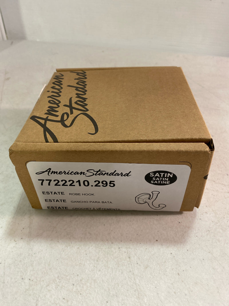 American Standard 7722.210 Estate Double Robe Hook - Brushed Nickel