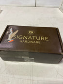 Signature Hardware 953921 Drea 6 Function Diverter Valve Trim Only with Single Lever Handle - Less Rough In - Brushed Gold