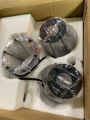 Elegant Lighting LD4047D16BRB Auspice 3 Light 16" Wide Multi Light Pendant - Brass / Black