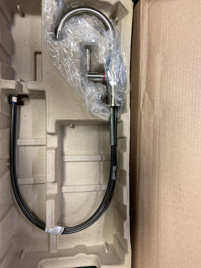 Brizo 61320LF-H-SS Odin 1.0 GPM Single Hole Instant Hot Faucet Water Dispenser - Less Tank - Brilliance Stainless