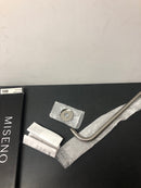 Miseno Brushed Nickel Shower Arm and Flange