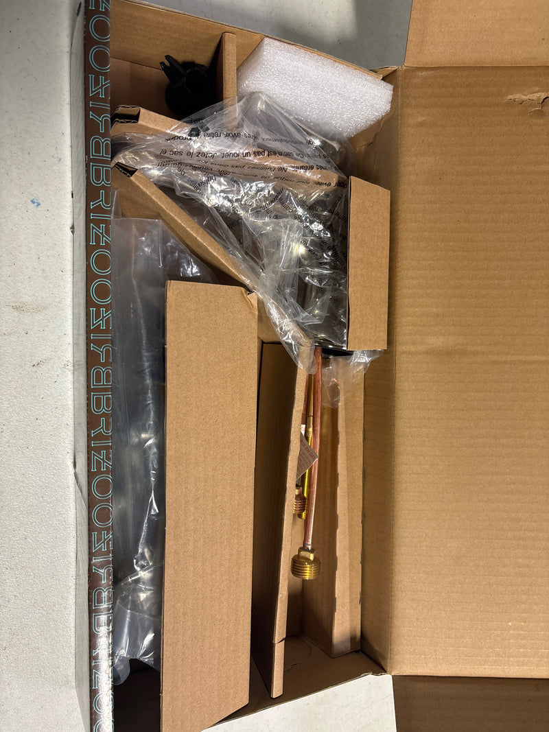 Brizo 65060LF-PN Rook 1.5 GPM Single Hole Bathroom Faucet with Pop-Up Drain Assembly - Brilliance Polished Nickel