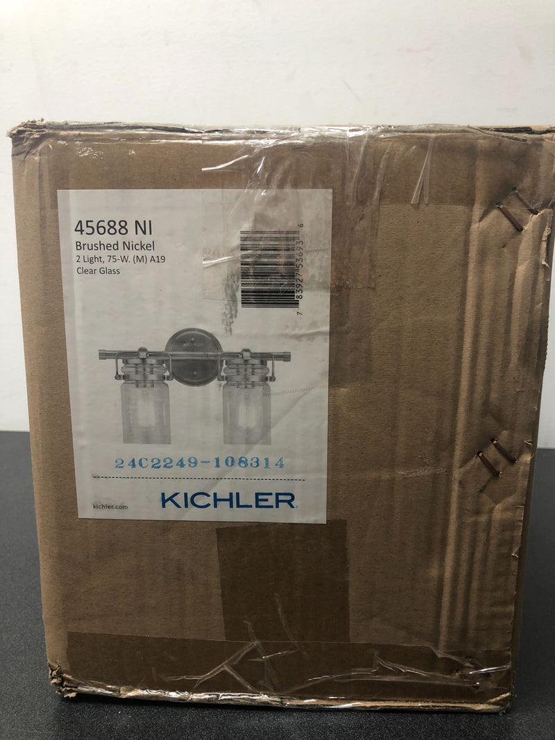 Kichler 45688NI Brinley 2 Light 16" Wide Bathroom Vanity Light - Brushed Nickel