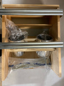 Rev-A-Shelf 4VOD-18SC-1 Wood Classics 20-1/2" Wood Vanity Cabinet Pull Out Organizer with Power Outlets and Soft Close - Maple