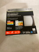 Commercial electric 91488 Trimless Integrated LED 6 in Round Adjustable Color Temp Canless Recessed Light for Kitchen Bathroom Livingroom, White