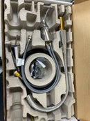 Kohler Simplice Two-Hole Kitchen Sink Faucet with 16-1/8" Pull-Down Swing Spout, DockNetik Magnetic Docking System, and a 3-Function Sprayhead Featuring Sweep Spray