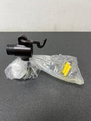 Deltana SAHF358U10B Solid Brass Floor Mount Bumper with Cabin Hook and Eye Holder - Oil Rubbed Bronze