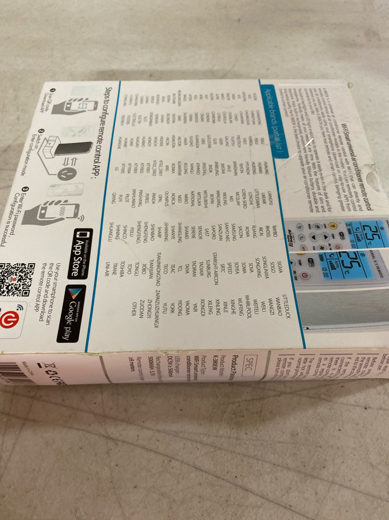 Unbranded K380EW Universal Smart Mini Split WiFi Enabling Remote Control