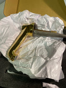 Newport Brass 910-03N Astor 1.2 GPM Widespread Bathroom Faucet with Pop-Up Drain Assembly - Polished Brass Uncoated (Living)