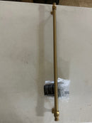 Amerock BP54067BBZ Winsome 24 in. (610mm) Traditional Golden Champagne Bar Appliance Pull