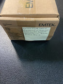 Emtek 5112FRLUS19LH Freestone Left Handed Passage Door Lever Set with Modern Rectangular Rose from the Urban Modern Collection - Flat Black