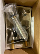 KOHLER 27378-4-BN Bellera Centerset Bathroom Faucet with Clicker Drain, 2-Handle Bathroom Sink Faucet, 1.2 GPM, Vibrant Brushed Nickel