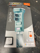 Defiant LH-7-1-4FT Smart Outdoor 4 ft. 6-Outlet Power Stake Timer Powered by Hubspace