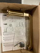 Delta T2789-CZ-PR-LHP Tetra Tub Deck Mounted Roman Tub Filler - Less Handles and Rough In - Lumicoat Champagne Bronze