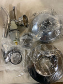 Delta T14232 Woodhurst 1-Handle Wall Mount Shower Trim Kit in Chrome (Valve Not Included)