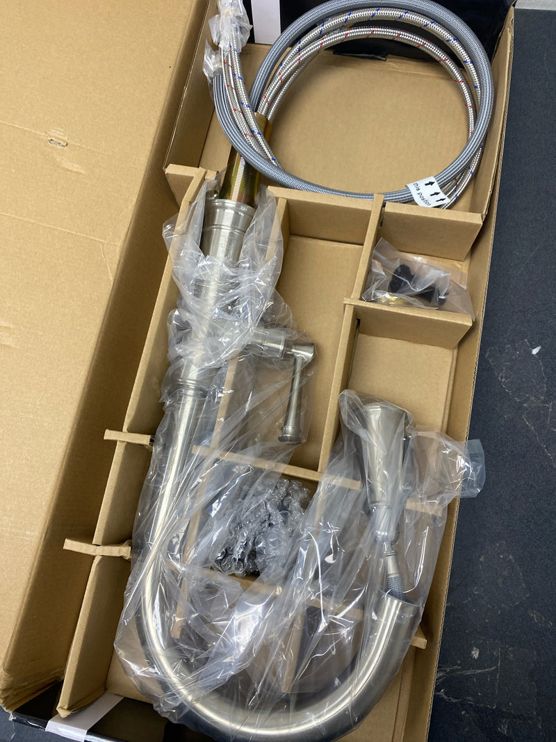 Signature Hardware SHXCBE107ZSS Beasley 1.8 GPM Pull-Down Kitchen Faucet - Stainless Steel