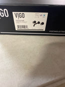 Vigo VG05007MB Cass 1.2 GPM 3" H Double Handle Wall Mounted Widespread Bathroom Faucet - Matte Black